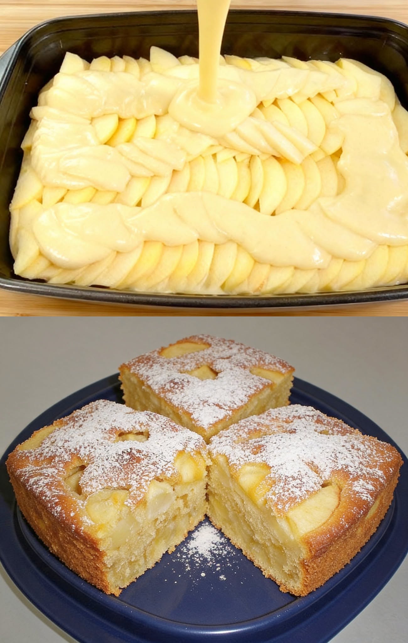 Tylko jabłka w cieście, a mimo to ani okruszka nie zostanie